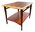 Mid Century Modern ‘Acclaim’ Side Table With Curved Lower Shelf | AltaVista Lane Furniture For Sale