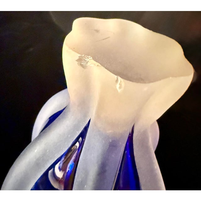 Mid 20th Century Josef Hospodka Czech Art Glass Sculpture For Sale - Image 10 of 12