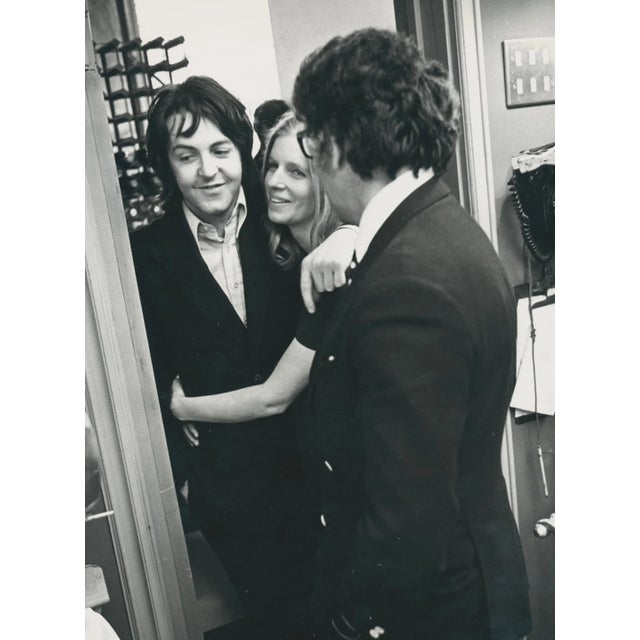 Henry Grossman, Paul Mccartney, Partner, Black and White Photograph 17,7 X 20,3 Cm 1970 For Sale - Image 4 of 4