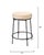 With its hand-forged iron base and softly upholstered seat, this stool brings timeless elegance and comfort to any kitchen...