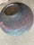 Rare Karl Christiansen 1985 Signed Large Scale Raku Ceramic Geometric Pierced Art Vessel VaseVase Wilton Iowa For Sale - Image 10 of 12