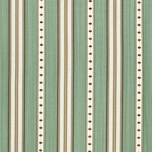 Rich and refined, this pattern features a fine strie ground with textured stripes and velvety chenille accents. Sold as a...