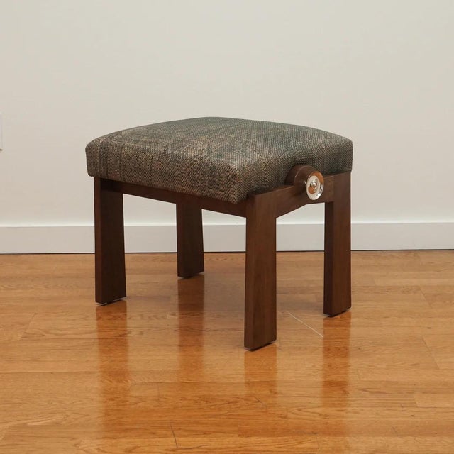 Not Yet Made - Made To Order Zanzibar Bench in Woven Leather For Sale - Image 5 of 7