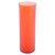 1970s Tall Swedish Cylindrical Orange Art Glass Vase, 1970s For Sale - Image 5 of 5