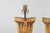 Mid 20th Century Italian Midcentury Painted and Carved Table Lamps with Stylized Foliage - a Pair For Sale - Image 11 of 12