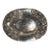 Vintage Oval Cast Metal Fall Decorative Tray For Sale