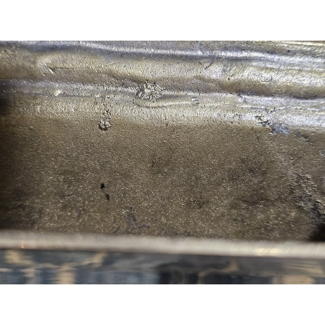 Late 20th Century Virginia Metalcrafters Pair of Brass Dolphin Andirons For Sale - Image 13 of 13