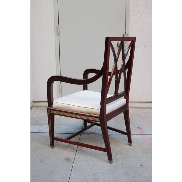 Brown Mid 19th Century Neoclassical Single Armchair For Sale - Image 8 of 12
