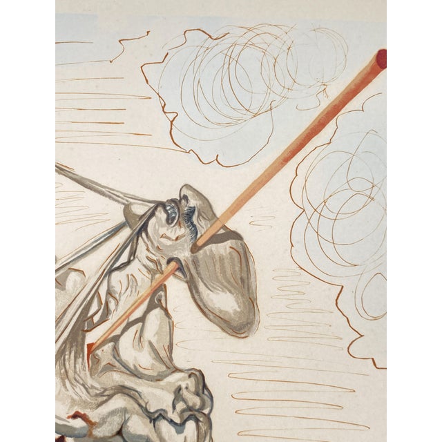 Salvador Dali, The Falsifiers from the Divine Comedy, 1960s, Woodcut For Sale - Image 8 of 12