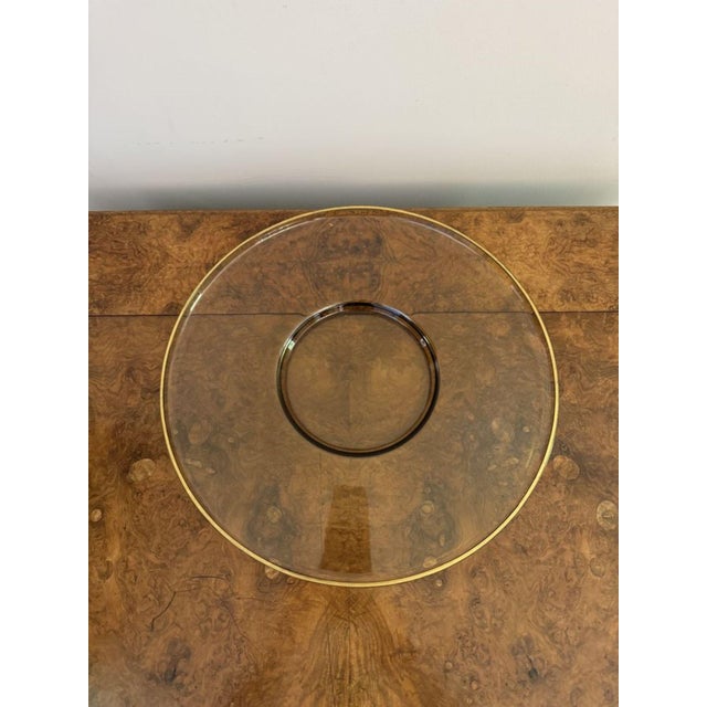 Antique Bohemian Glass Punch Bowl Set, 1900, Set of 12 For Sale - Image 9 of 14