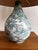 Ceramic Floral Table Lamp For Sale - Image 3 of 12