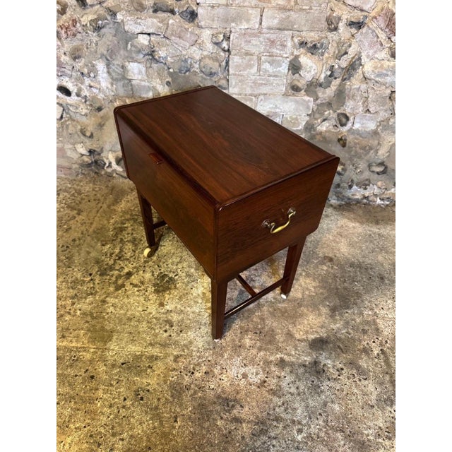 Vintage Danish Sewing Table, 1950s For Sale - Image 16 of 18