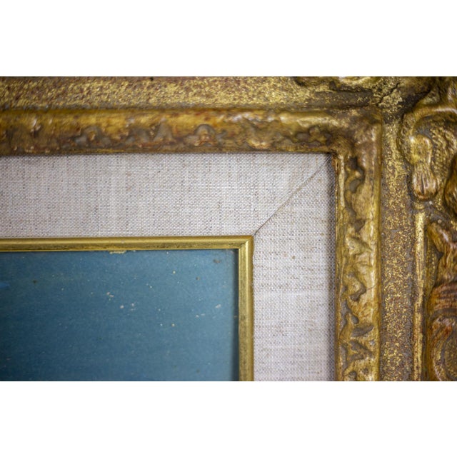 19th Century Gouache Figuring a Marine by Raphaël Rispoli For Sale - Image 10 of 12