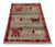 1950s Vintage Gabbeh Persian Rug, Beige and Red Tribal Animal Pictorial - Rug & Kilim For Sale - Image 5 of 7