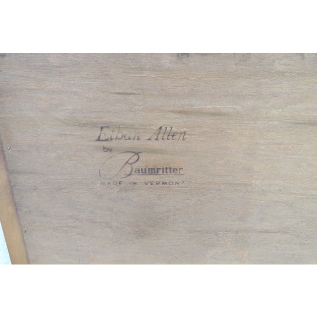 Ethan Allen Baumritter Large Wall Bathroom Vanity Mirror 5834 For Sale In Miami - Image 6 of 11