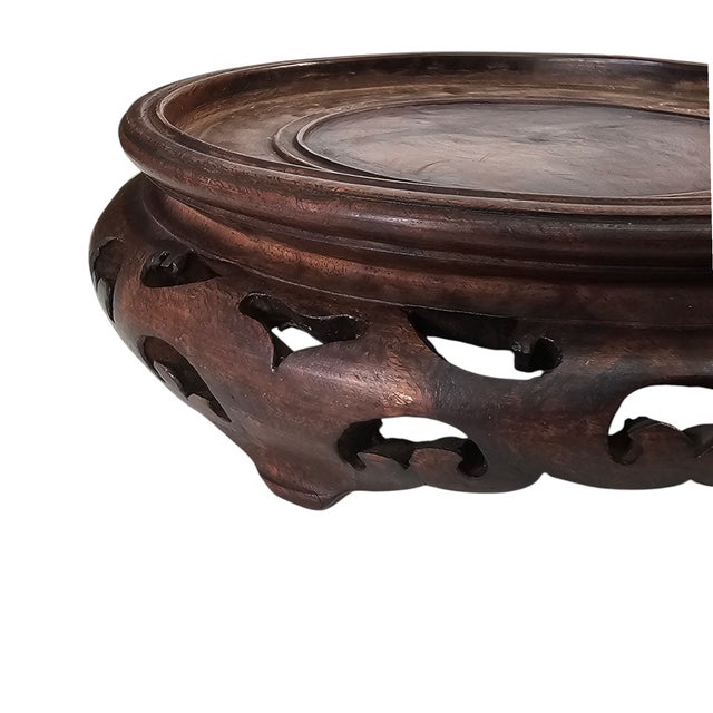 Late Meiji Japanese Patinated Champlevé Jardinière With Crane & Turtle Motifs 9.75" For Sale - Image 11 of 13