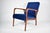 Armchair Model 04-B in Blue Velvet, 1960 For Sale - Image 14 of 14