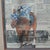 Painted on a page from the June 30,1973 Daily Racing Form, full of color and action, this inspiring watercolor depicts the...
