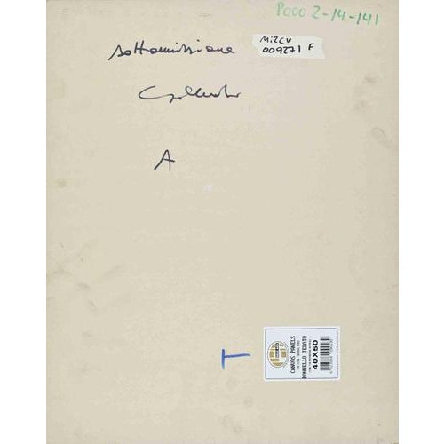 Alberto Gallerati, Nude Submission, 1970s, Oil Painting on Plywood For Sale - Image 3 of 4