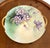 1900 - 1909 Antique Austrian Hand-Painted Columbine Serving Dish For Sale - Image 5 of 10