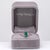 Modern 1.1Ct Indicolite Tourmaline Ring With Pink Sapphire Accents: Solid 14k Gold, Size 6.75 For Sale - Image 3 of 10