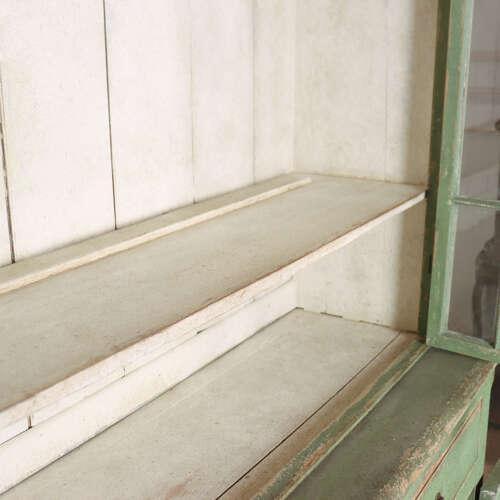 English West Country Glazed Kitchen Dresser For Sale - Image 11 of 12