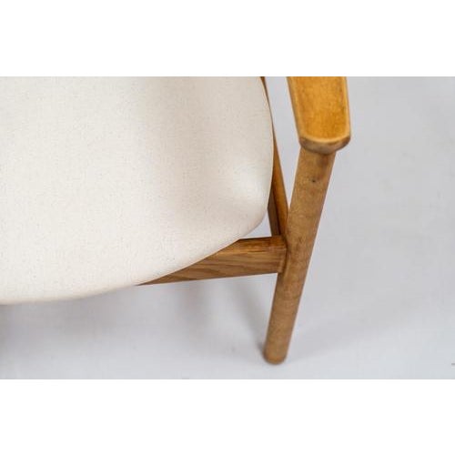 Easy Chair by Jørgen Bækmark for FDB Møbler For Sale - Image 9 of 11