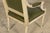 Early 20th Century French Louis XVI Style Painted Armchair in Olive Green For Sale - Image 13 of 18
