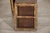 Wood Vintage Rattan Over Wood Storage Basket with Removable Lid and Side Handles For Sale - Image 7 of 17