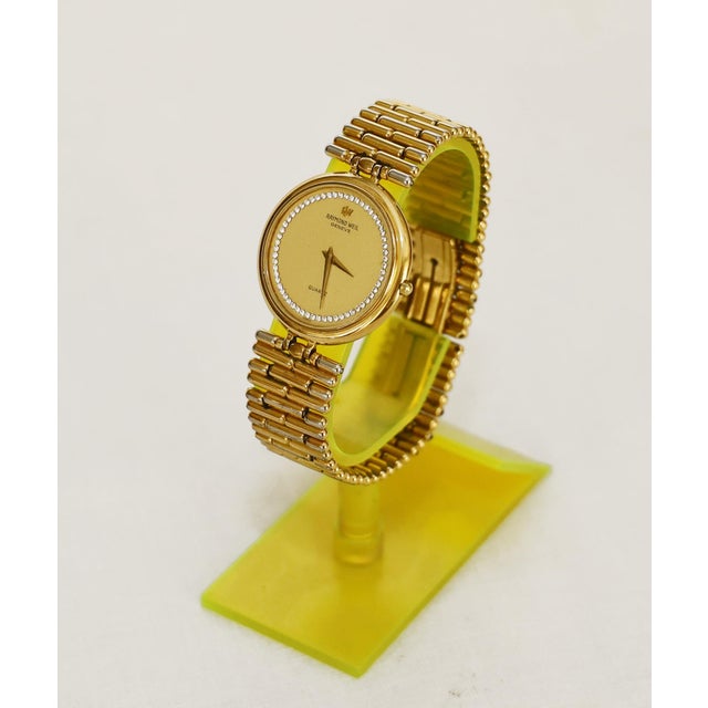 Raymond Weil wristwatch Raymond Weil wristwatch from the 1980s. Model Fidelio. Case and bracelet: gold-plated metal....