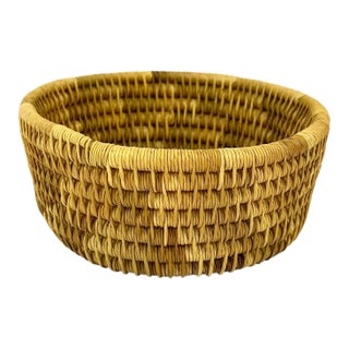 Early 20th Century Sisal Handwoven Basket Eswatini MATTER COLLECTION For Sale