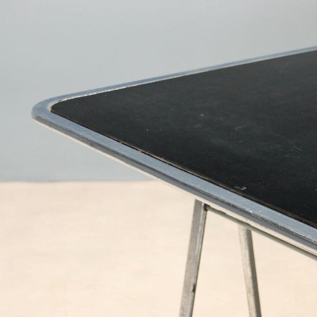Vintage Chrome Table with Laminate Top, 1970s For Sale - Image 4 of 10