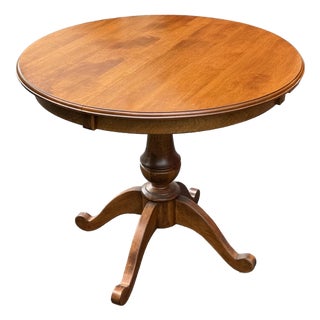 Nichols and Stone Diminutive Dining Table With Leaf For Sale