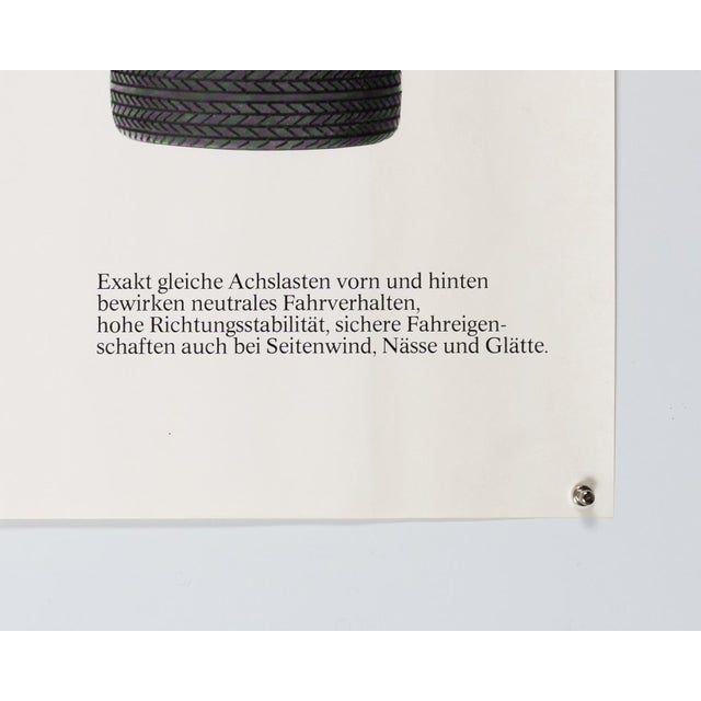 Paper Porsche 928 Transaxle Poster, 1970s For Sale - Image 7 of 9