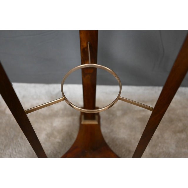 Wood Early 19th Century Directoire Mahogany Side Table For Sale - Image 7 of 12