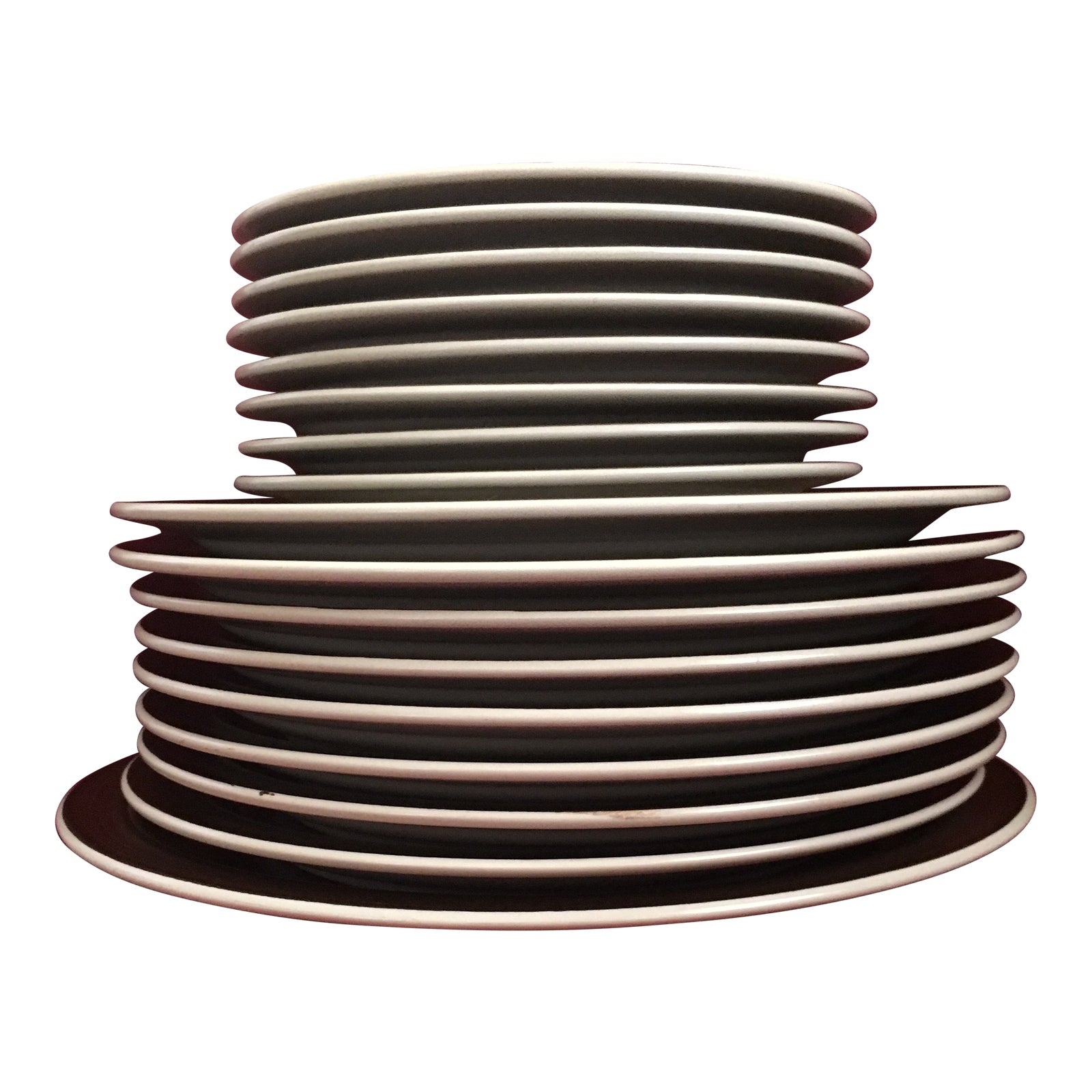 Plates Dining & Serving Electra Casual Ceram Four Vintage