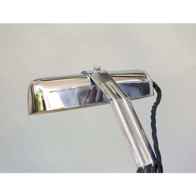 Art Deco Chrome-Plated Piano Lamp, 1920s For Sale - Image 12 of 18