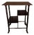 Mid-Century Italian Faux Bamboo Wooden Dry Bar Cabinet Table, 1960s For Sale
