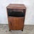 1950s Oak Bedside Cabinet and Compact Utility Cupboard, 1950s For Sale - Image 5 of 7