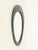 Glass Large Olive Green Teardrop Beveled Mirror by Cristal Arte, Italy, 1960s For Sale - Image 7 of 15