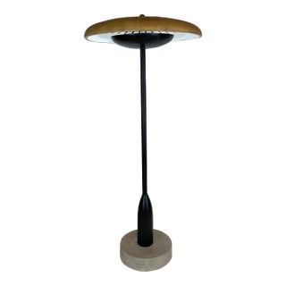 Currey & Company Modern Tall Mushroom Table Lamp Prototype For Sale