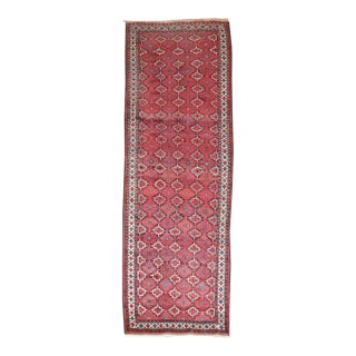Turkeman Antique Runner - 3'7" x 10'7" For Sale