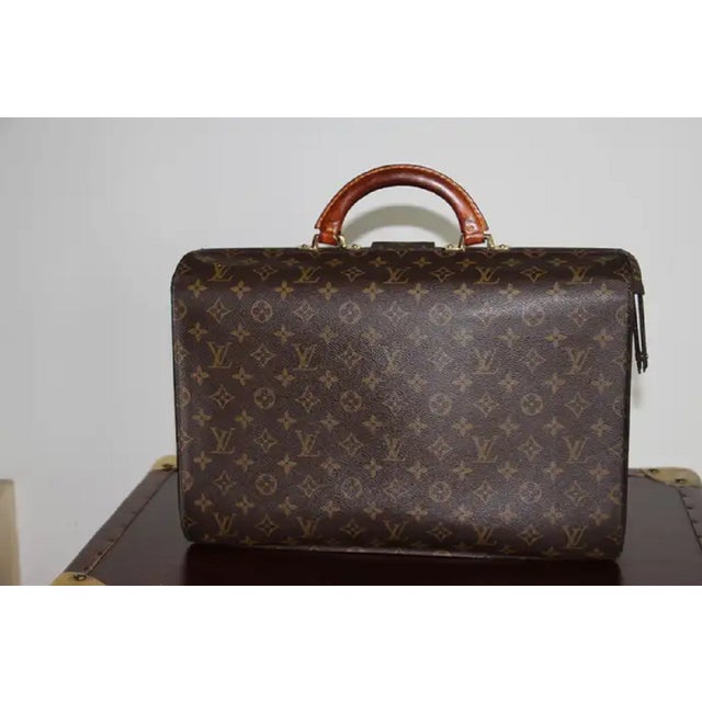 Vintage lv briefcase sales