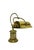 French Adjustable Bankers Desk Lamp in Brass, 1960s For Sale - Image 6 of 17