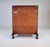 Chippendale Mahogany Secretary Slant Top Desk, 1920's For Sale - Image 9 of 16