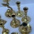 Metal Collection of 12 Signed Baldwin Solid Brass Candlestick Candle Holders For Sale - Image 7 of 10