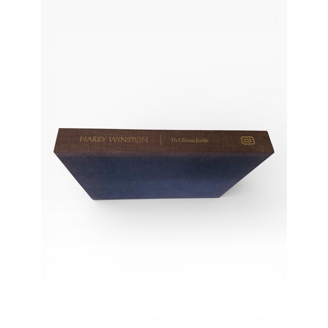 Blue "Harry Winston: The Ultimate Jeweler" 1984 Krashes, Laurence S. & Winston Ronald For Sale - Image 8 of 8