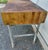 Vintage Butcher Block Table For Sale In New York - Image 6 of 7