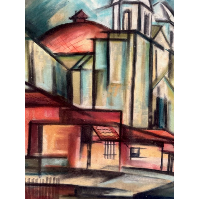 Original watercolor on paper by Henry Emil Salloch, also known as Heinz Emil Salloch, the German-born American artist and...