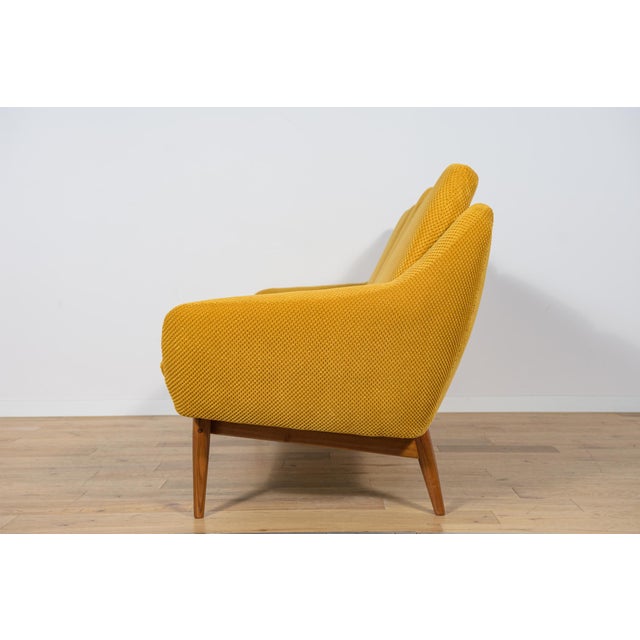 1960s Mid-Century Modern Three-Seater Sofa by Gerhard Berg for Hjelle, 1960s For Sale - Image 5 of 16